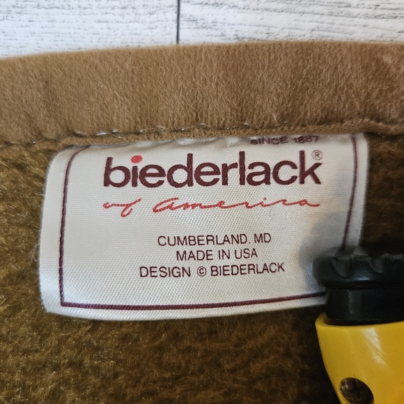 Biederlack Vintage Dancing Teddy Bear Acrylic Blanket Made in USA 54" x 72" - Picture 8 of 12